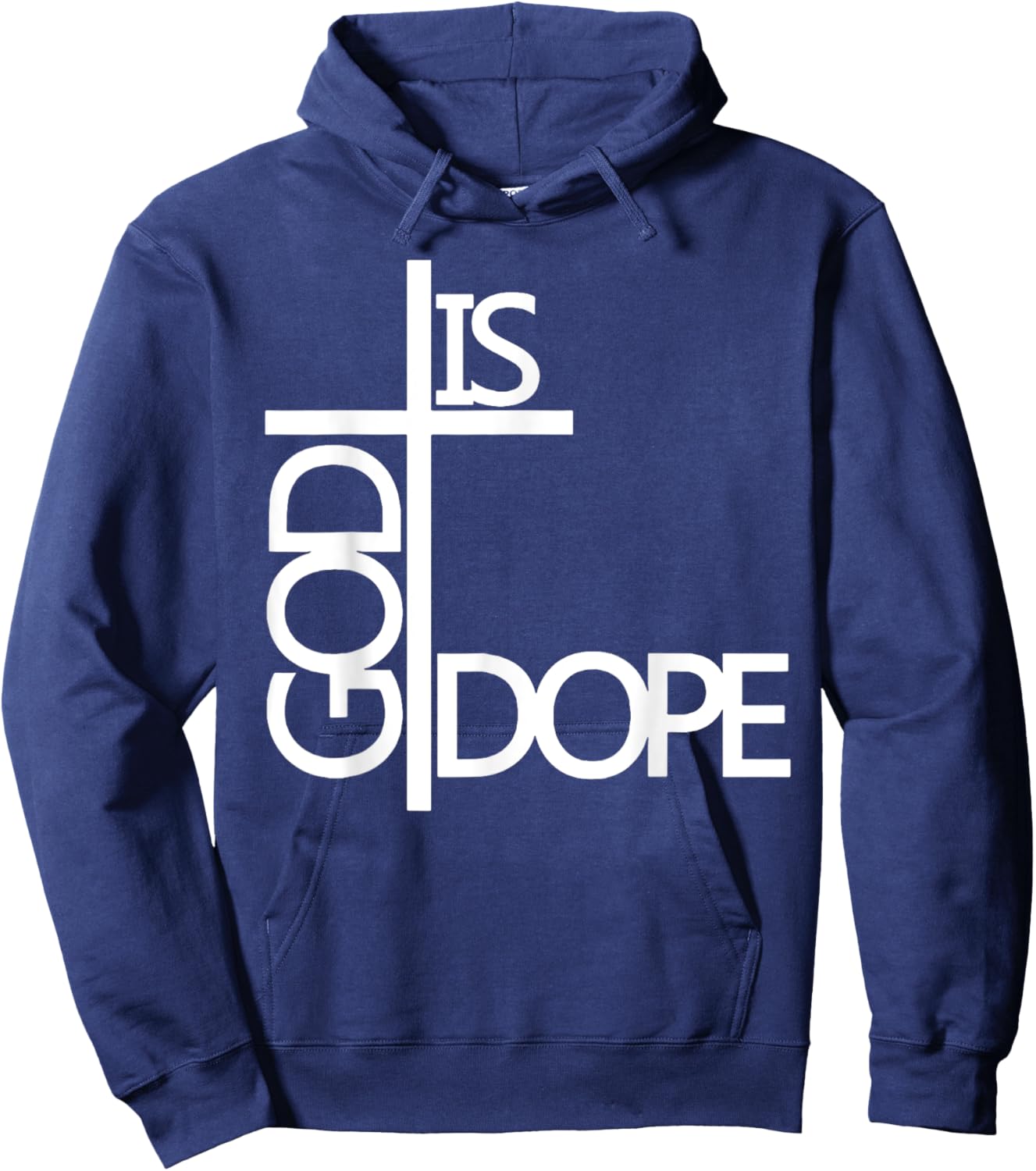 God Is Dope Hoodie - Hoodie | Navy