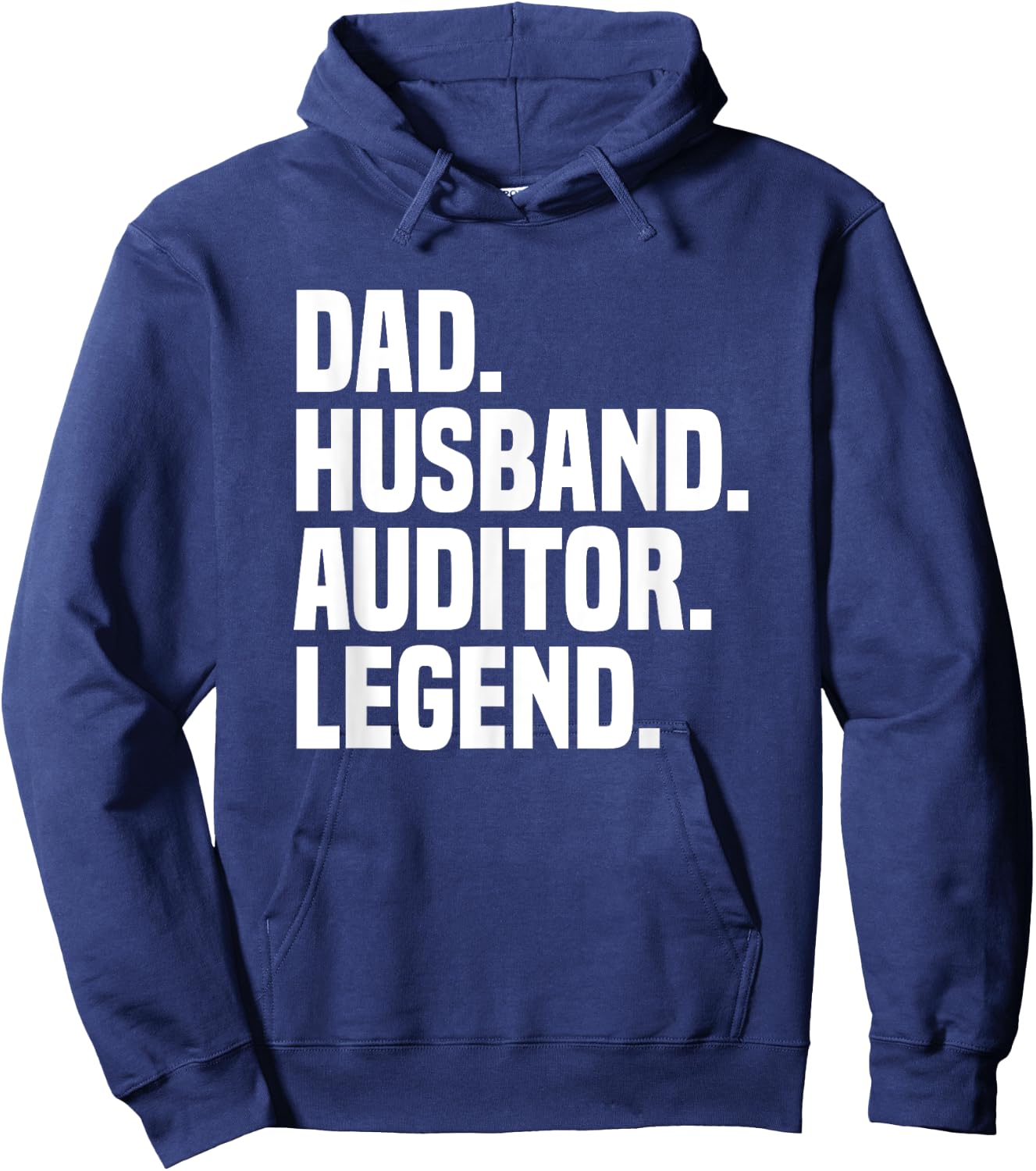 Dad Husband Auditor Legend Funny Certified Public Accountant Hoodie - Hoodie | Navy
