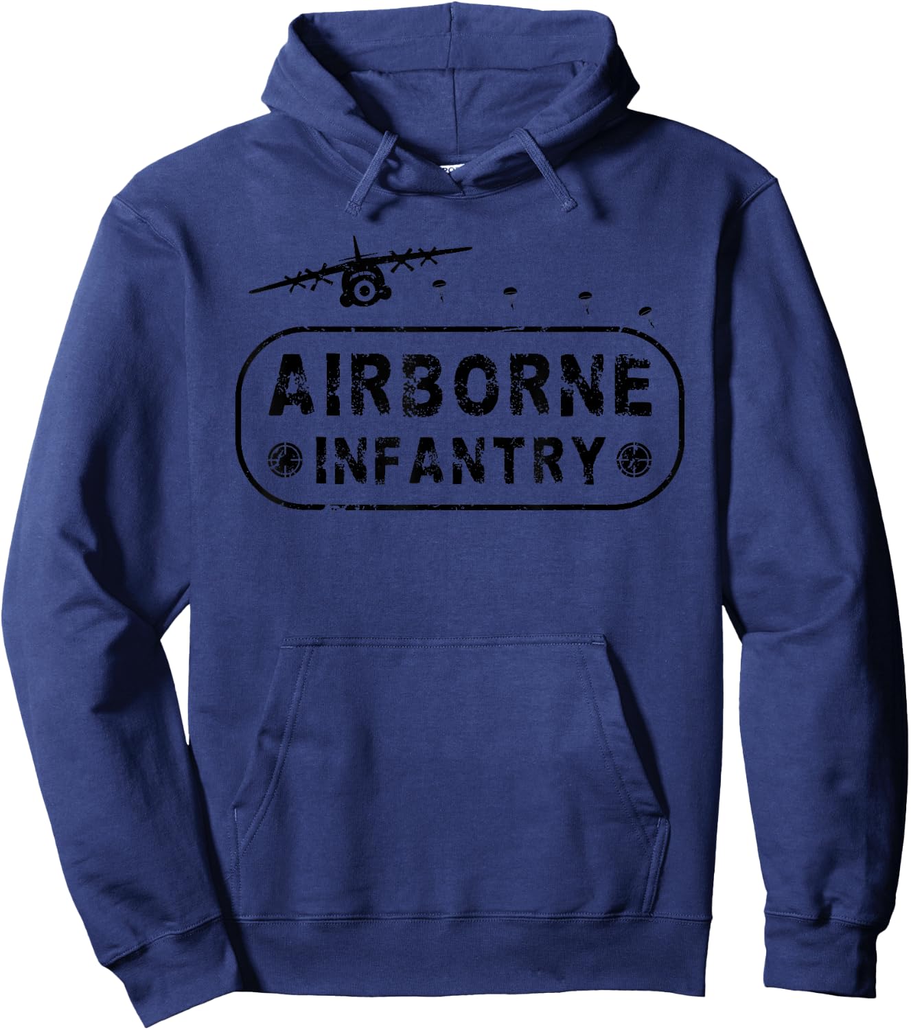Airborne Infantry Hoodie - Hoodie | Navy