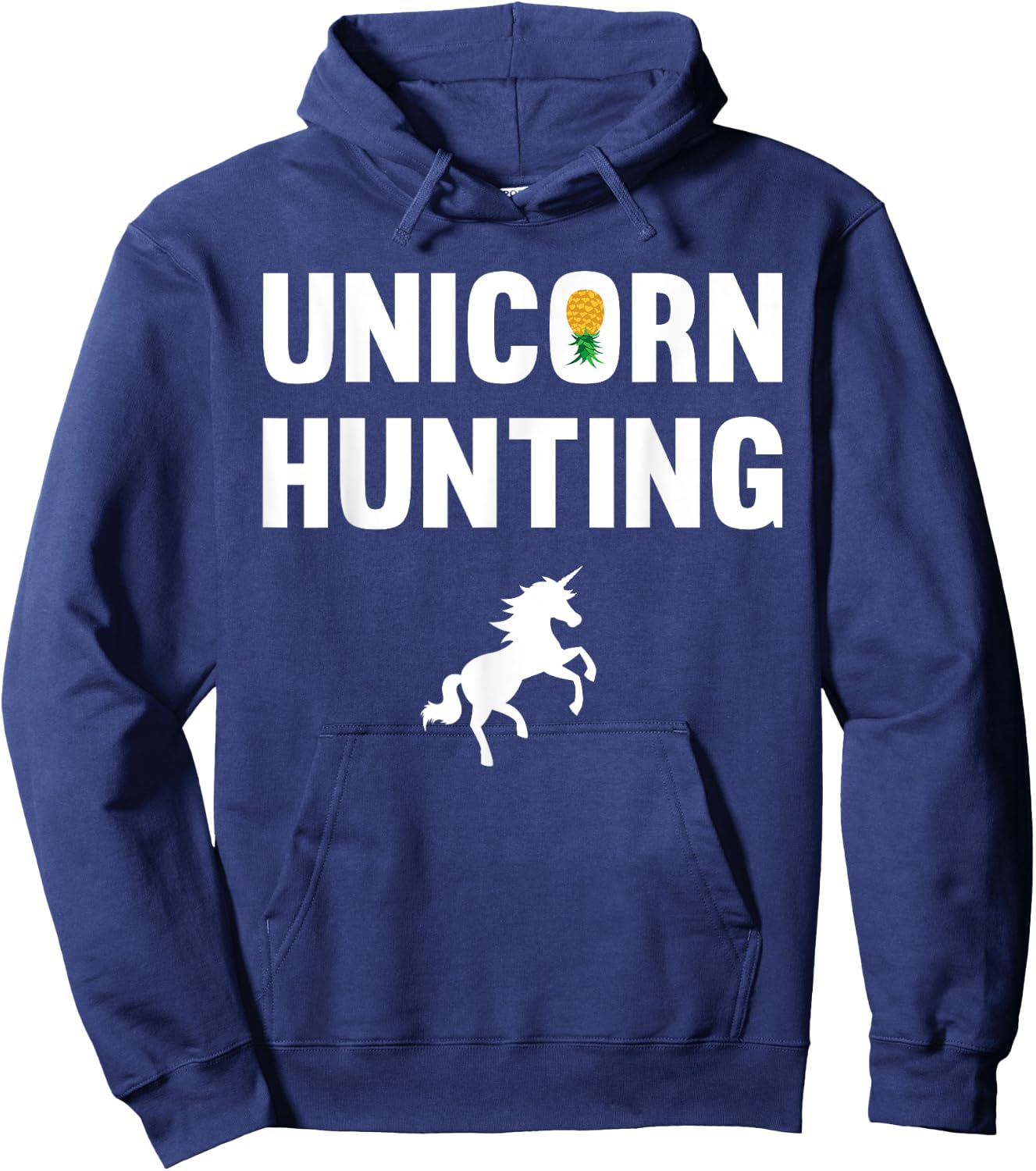 Unicorn Hunting Funny Swingers Polyamory Couple Swinging Hoodie - Hoodie | Navy