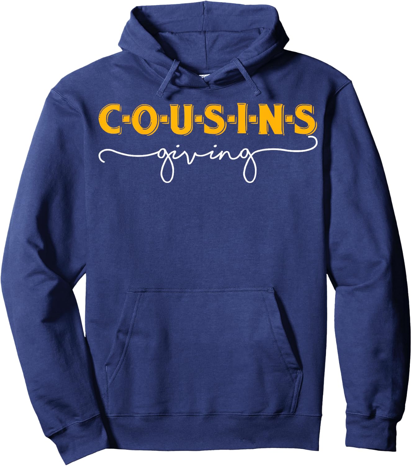 Cousins Giving Thanksgiving Shirt for Boys Girls Kid Toddler Hoodie - Hoodie | Navy