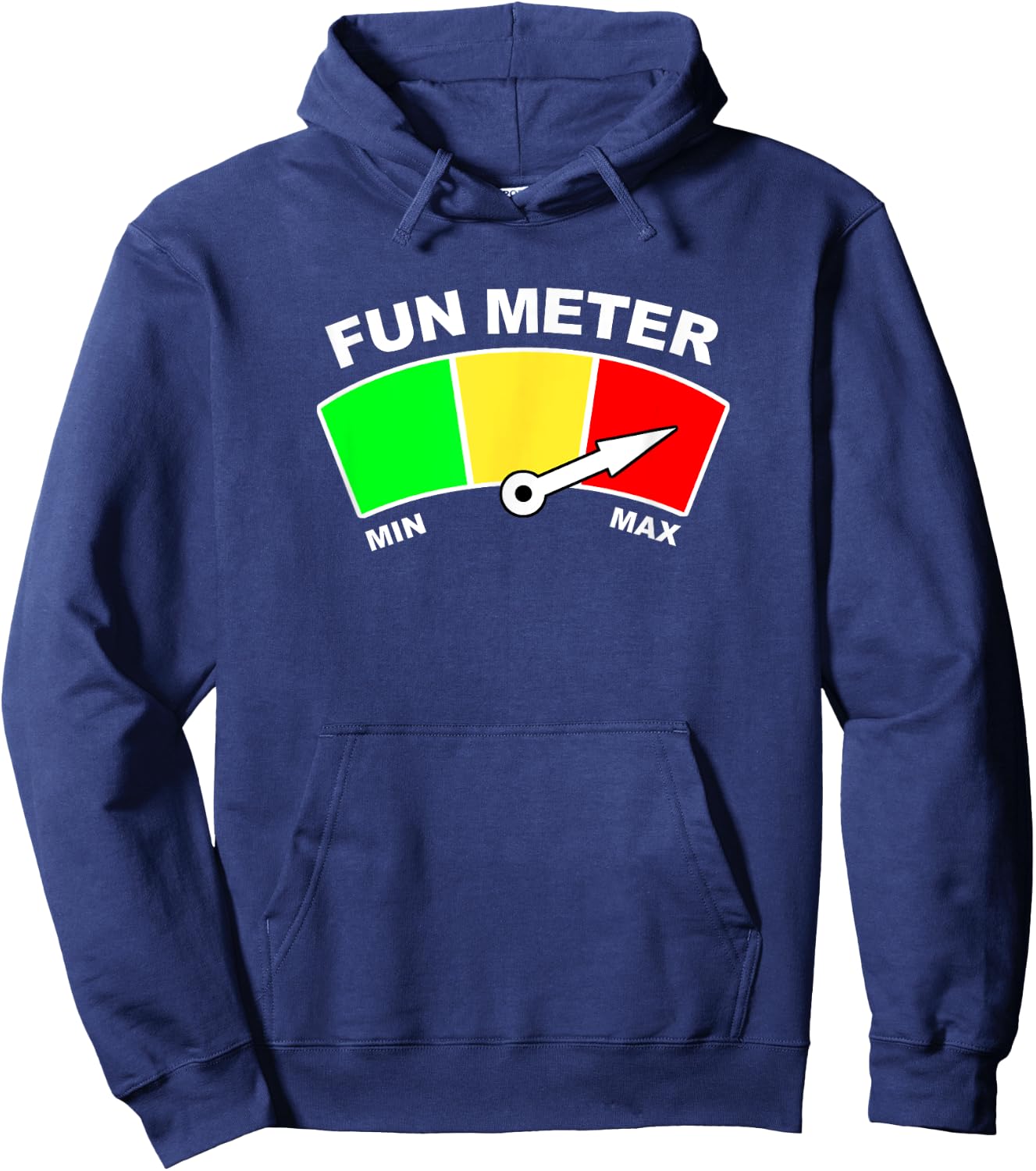 Ready For Fun Collection Fun Meter Hoodie - Hoodie | Navy