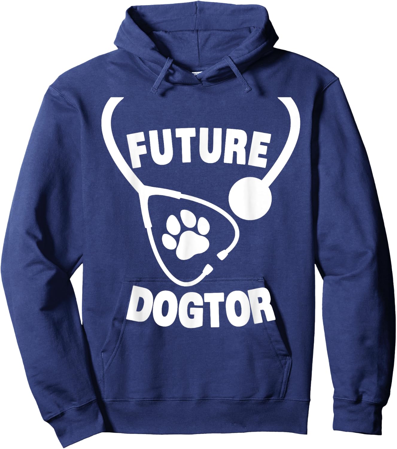 Funny Future Veterinarian Design Women Vet Assistant Hoodie - Hoodie | Navy