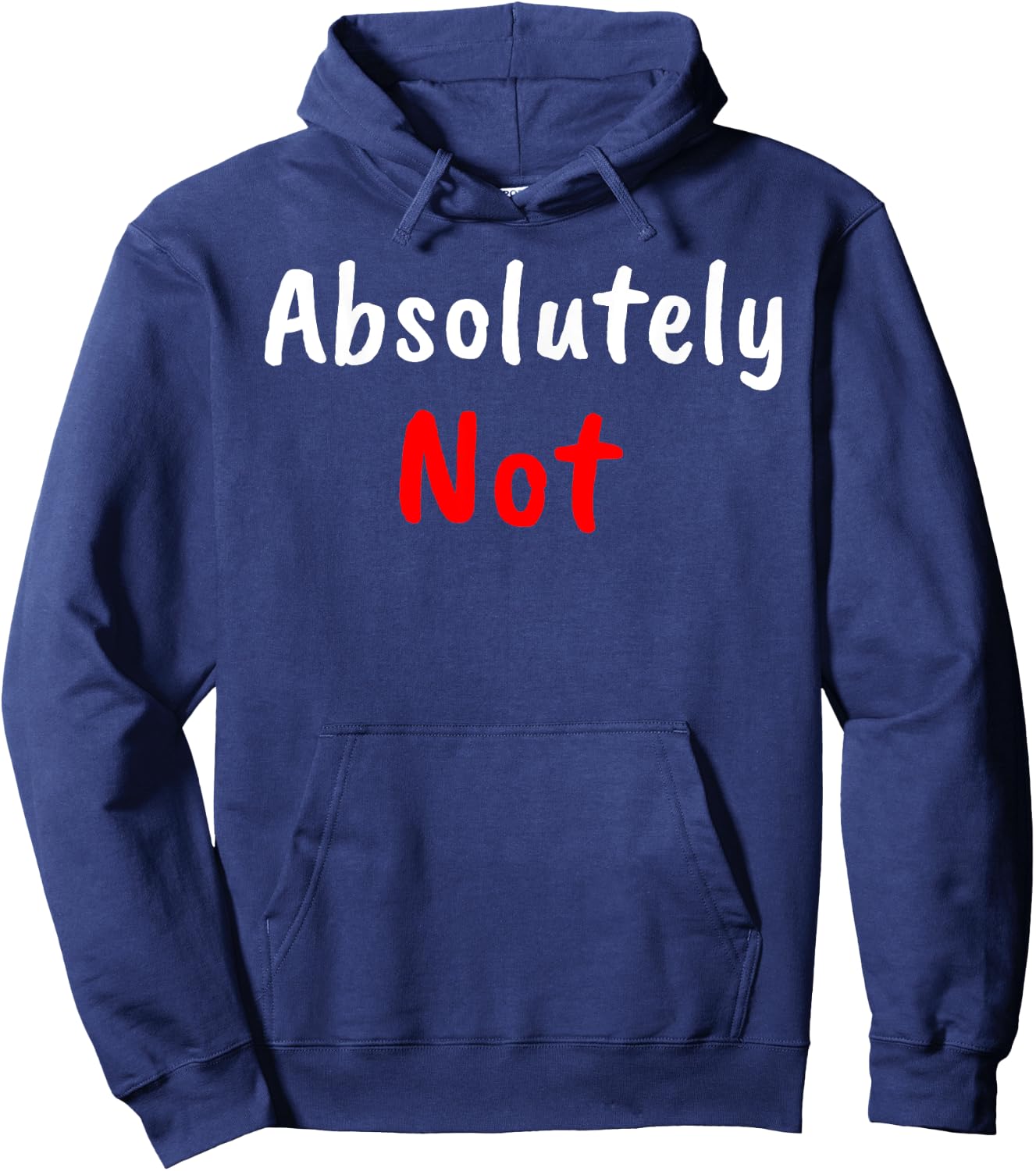 Imran Khan Absolutely Not PTI Pakistan Prime Minister Hoodie - Hoodie | Navy