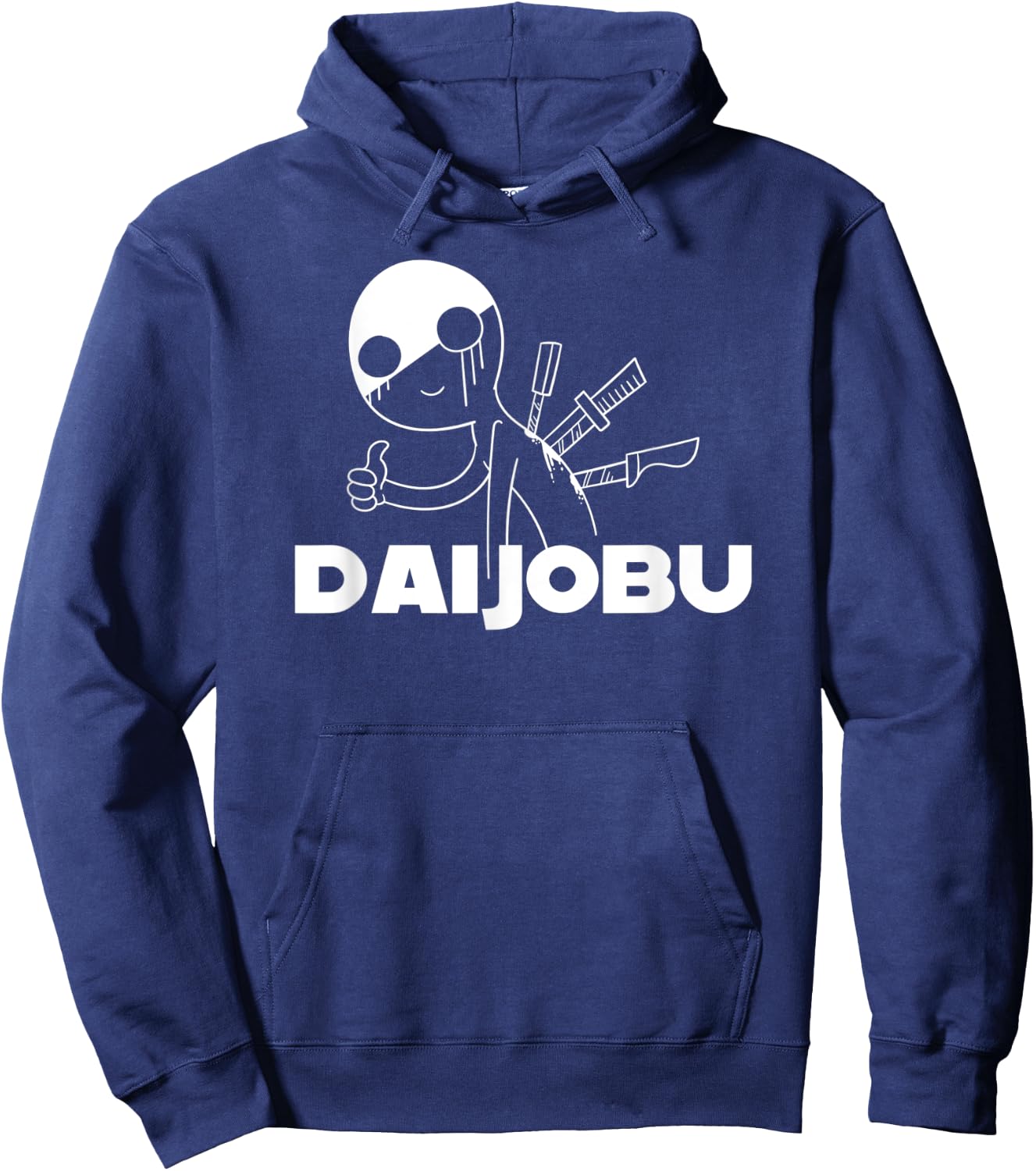 Daijobu I'm ok funny japanese anime Hoodie - Hoodie | Navy
