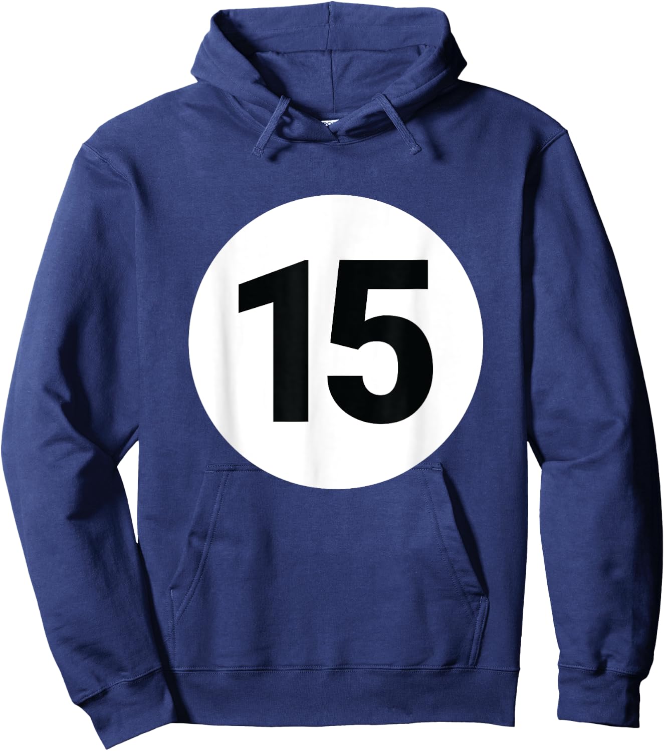 8 Pool Ball 15 Billiards Costume Halloween Group Matching Hoodie - Hoodie | Navy