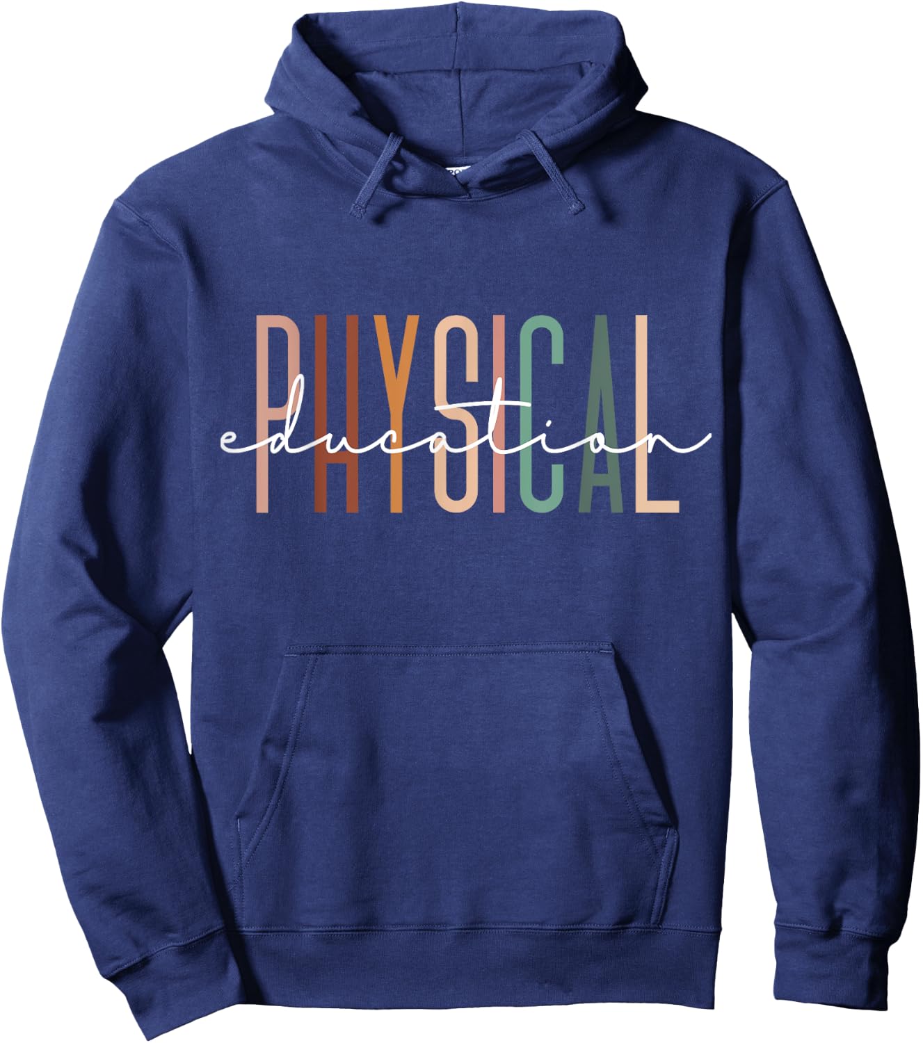 Physical Education PE Teacher Phys Ed Student Grad Hoodie - Hoodie | Navy