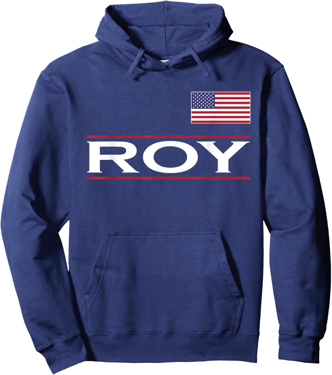 ROY Personalized Name Funny Birthday Gift Hoodie - Hoodie | Navy