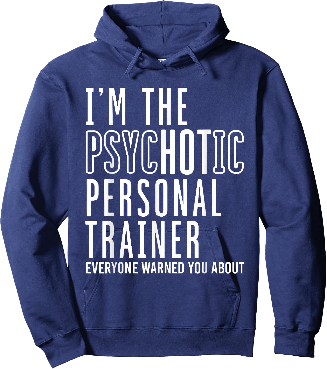 Personal Trainer Bodybuilding Workout Fitness Instructor Gym Hoodie - Hoodie | Navy