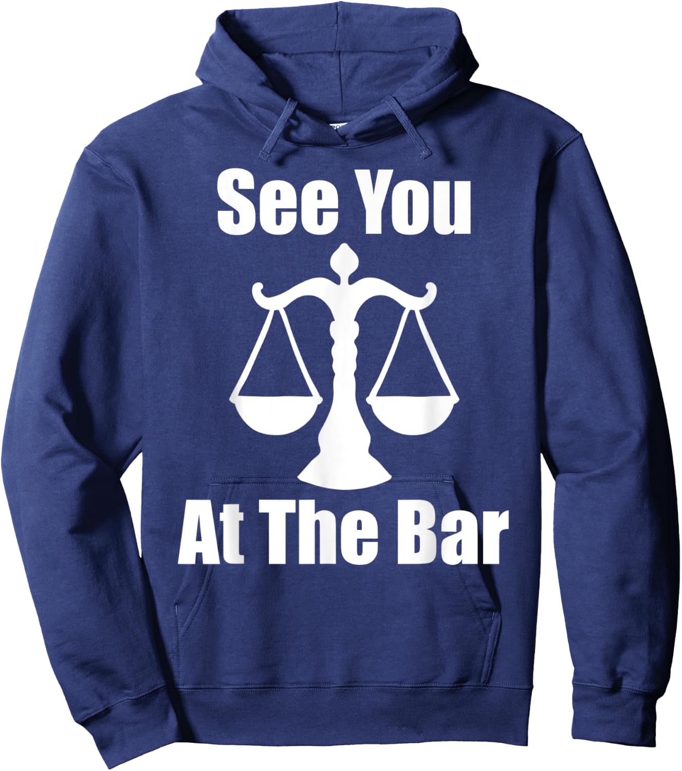 See You At The Bar Funny Law School Graduates Graduation Hoodie - Hoodie | Navy