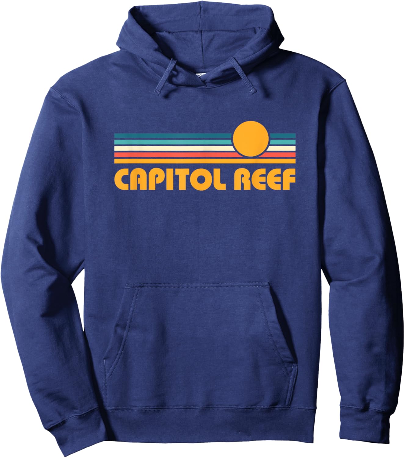 Capitol Reef National Park Sunset Hoodie - Hoodie | Navy