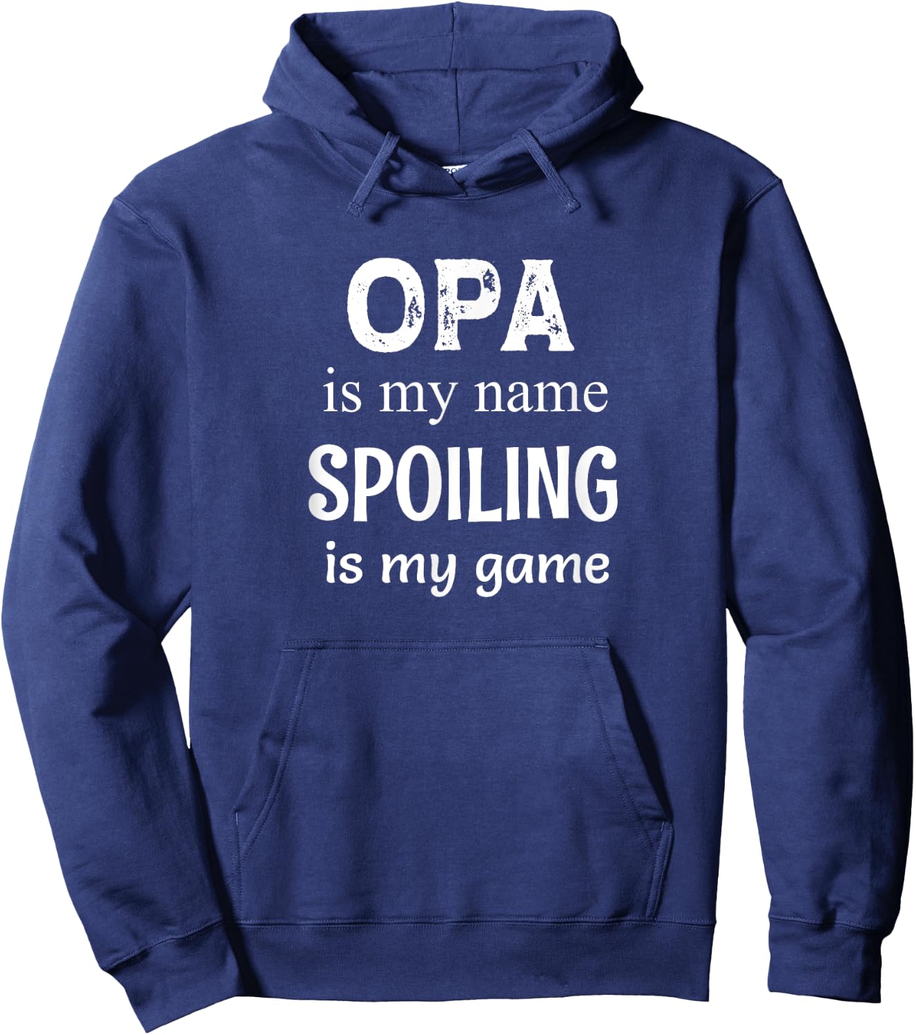 Opa Is My Name Germany German Grandpa Hoodie - Hoodie | Navy