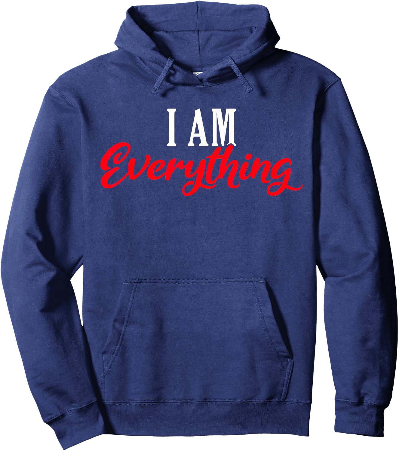I am everything Valentine´s Day Love Couples Hoodie - Hoodie | Navy