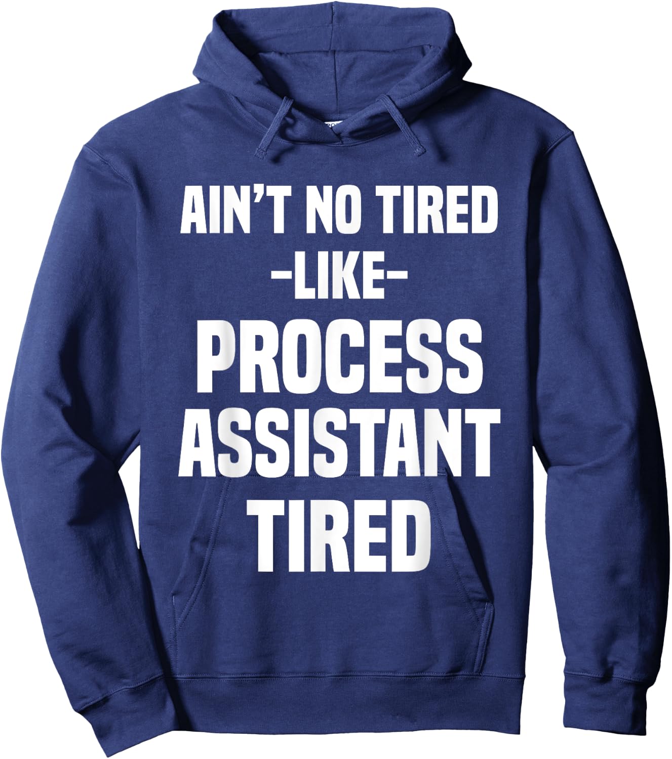 Process Assistant Administrative Support Hoodie - Hoodie | Navy