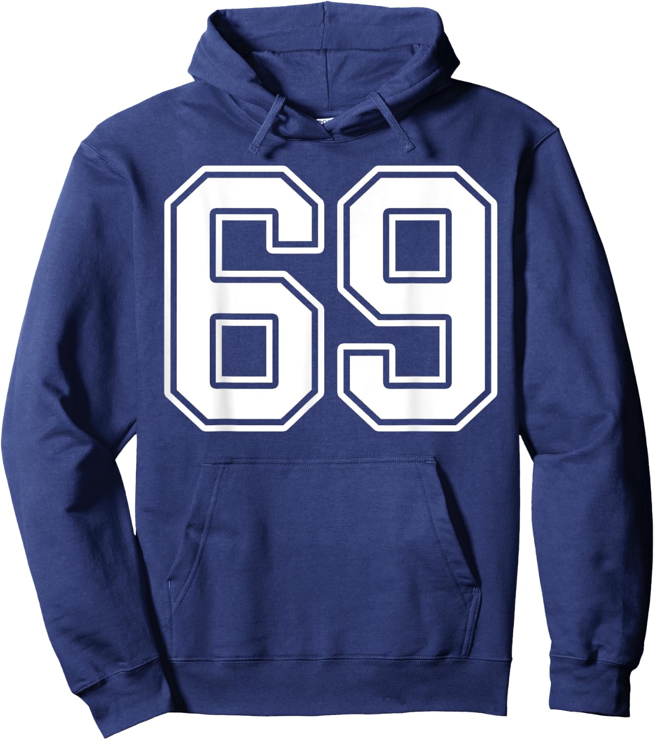 Number 69 Fan Player Jersey Style #69 Men Women Kids Hoodie - Hoodie | Navy