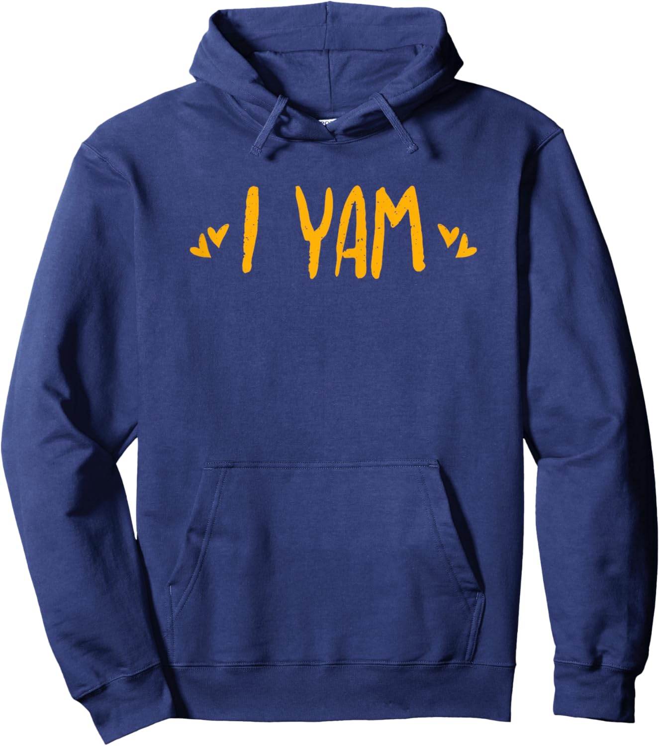 I Yam She's My Sweet Potato Pun Matching Set Couples I Yam Hoodie - Hoodie | Navy