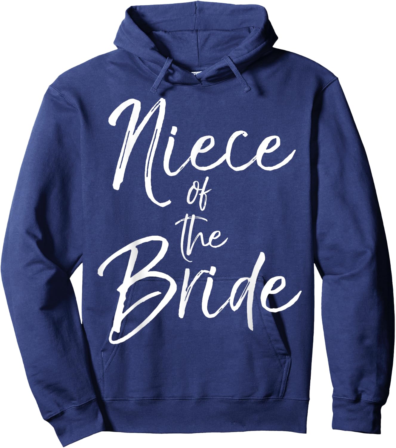 Matching Bridal Party Gifts for Family Niece of the Bride Hoodie - Hoodie | Navy