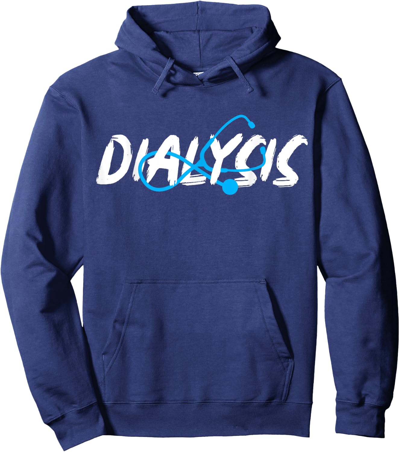 Dialysis Nephrology Technician Nurse Gifts Women's Black Modern Hoodie - Hoodie | Navy