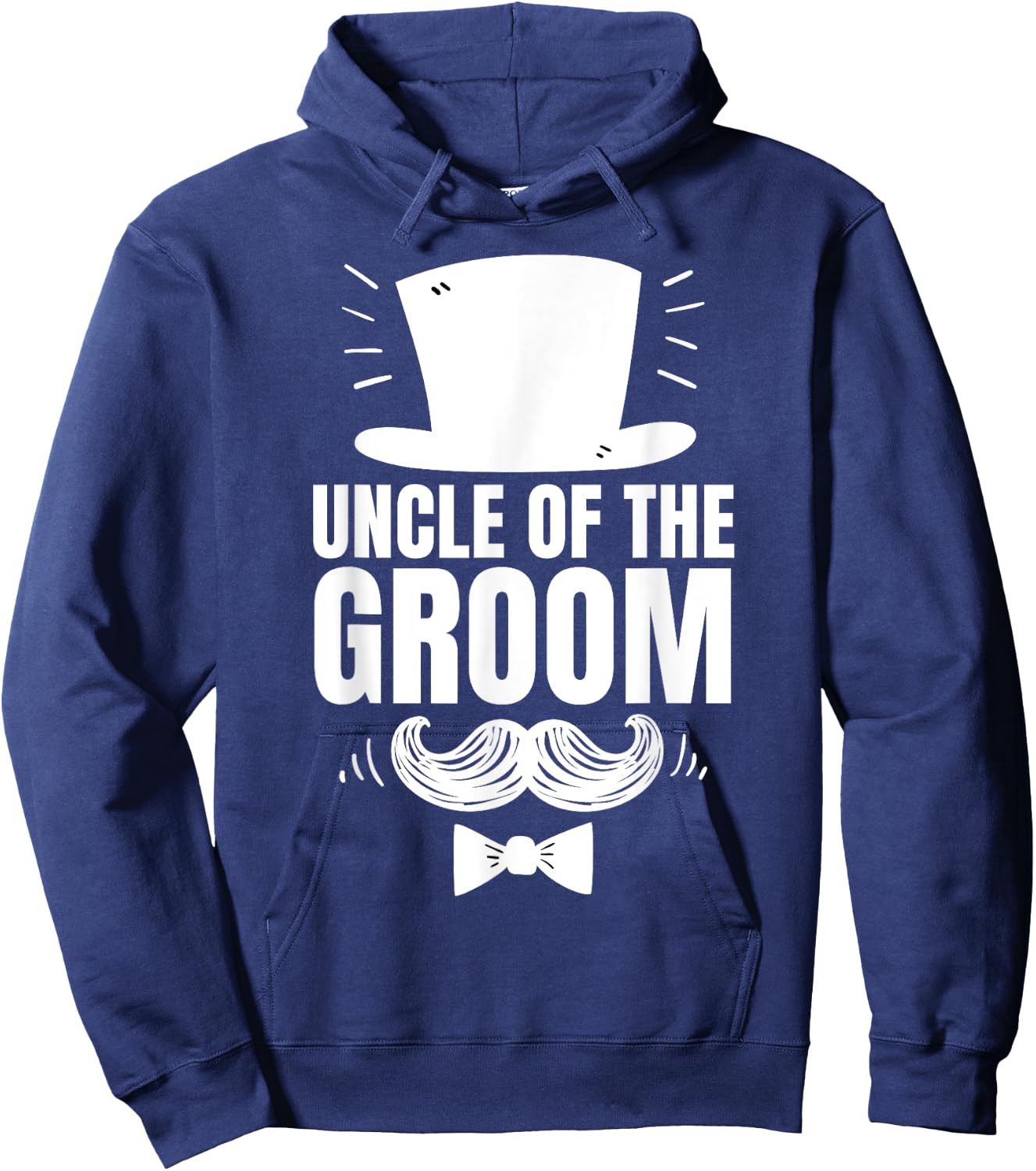Uncle of The Groom For Wedding Groom's Uncle Hoodie - Hoodie | Navy