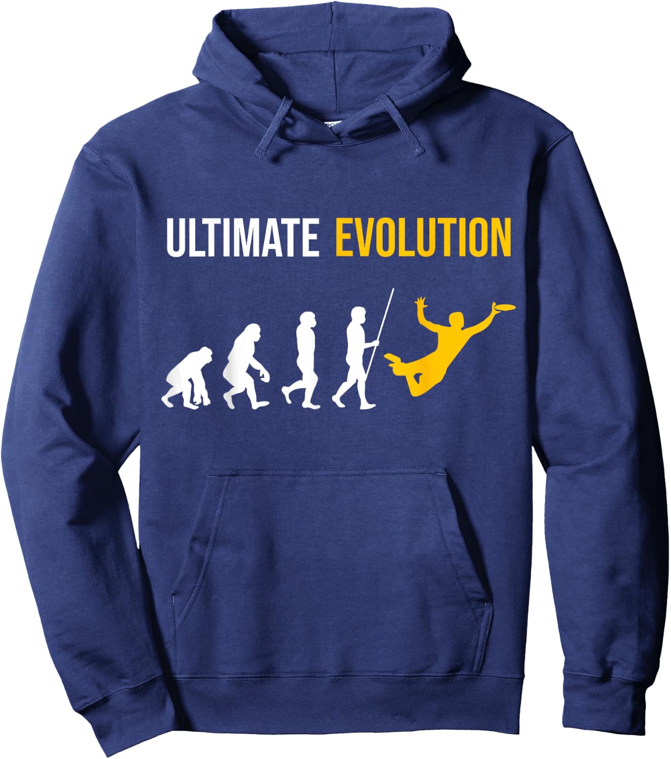 Ultimate Evolution Frisbee Hoodie - Hoodie | Navy
