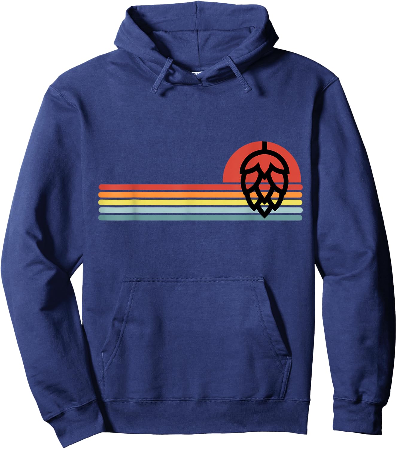 Hops Home Brew Craft Beer Shirts Women Vintage Hoodie - Hoodie | Navy