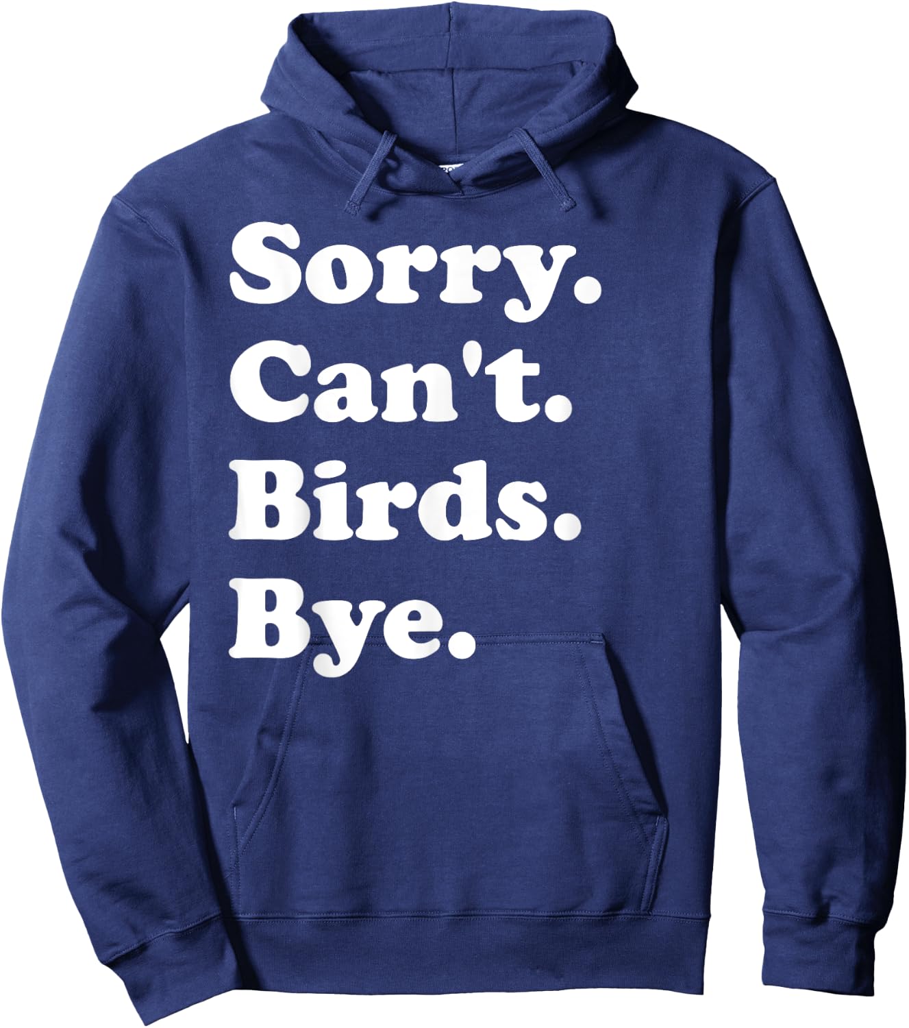 Funny Birds Design Women Boys or Girls Hoodie - Hoodie | Navy