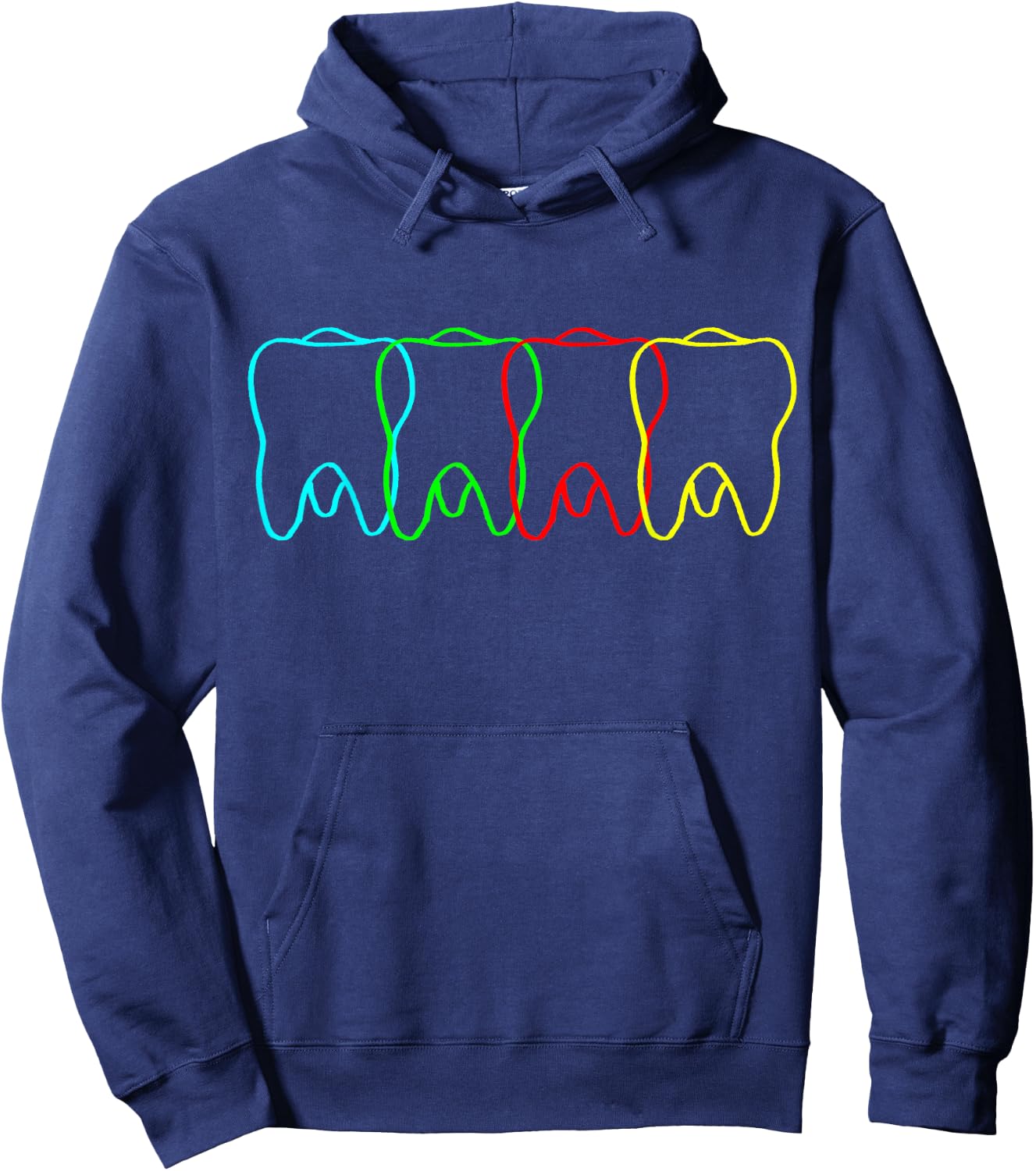 Dental Office Teeth Dental Hygienist Orthodontics Dentist Hoodie - Hoodie | Navy