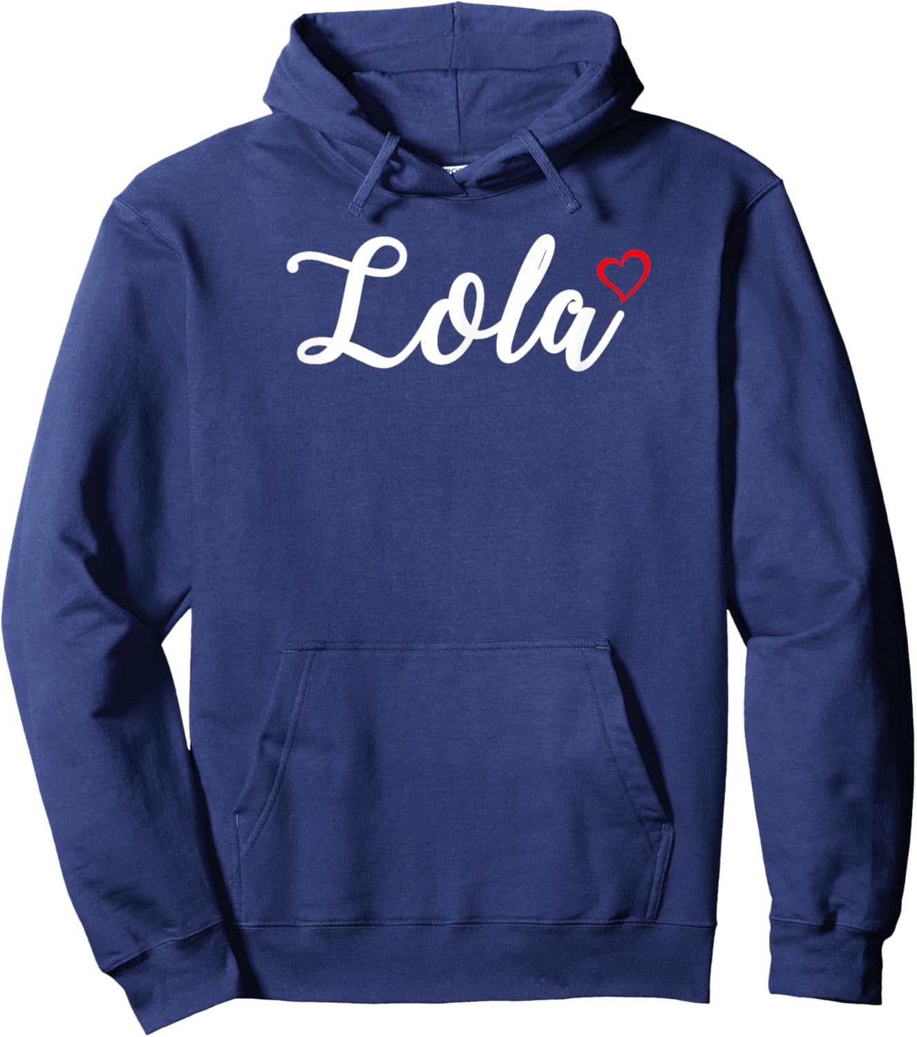 Cute Lola Lover Gift Grandma Hoodie - Hoodie | Navy