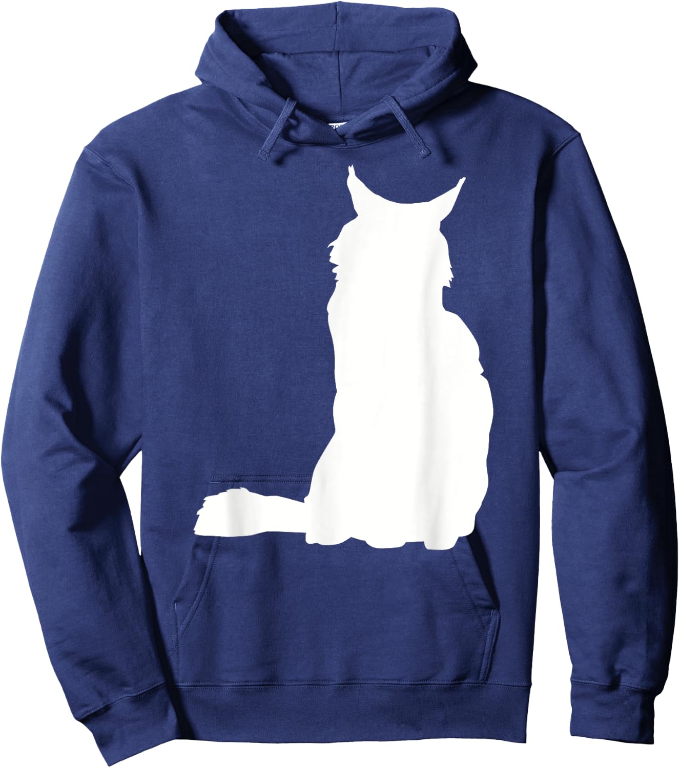 Maine coon cat Men Women Girls Kids Hoodie - Hoodie | Navy