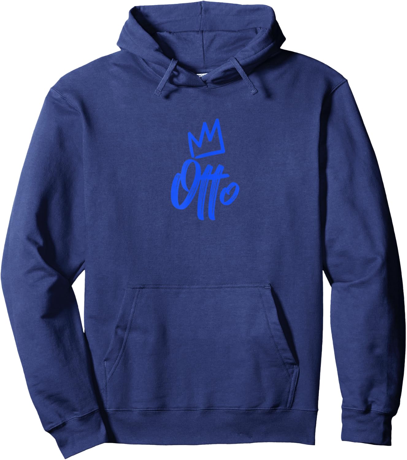Otto the King / Blue Crown & Name Called Otto Hoodie - Hoodie | Navy