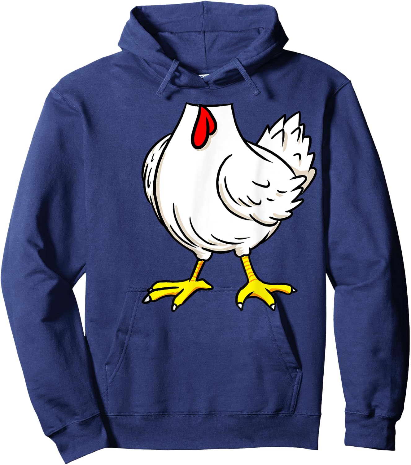 Chicken Costume Funny Farm Animal Halloween Hoodie - Hoodie | Navy