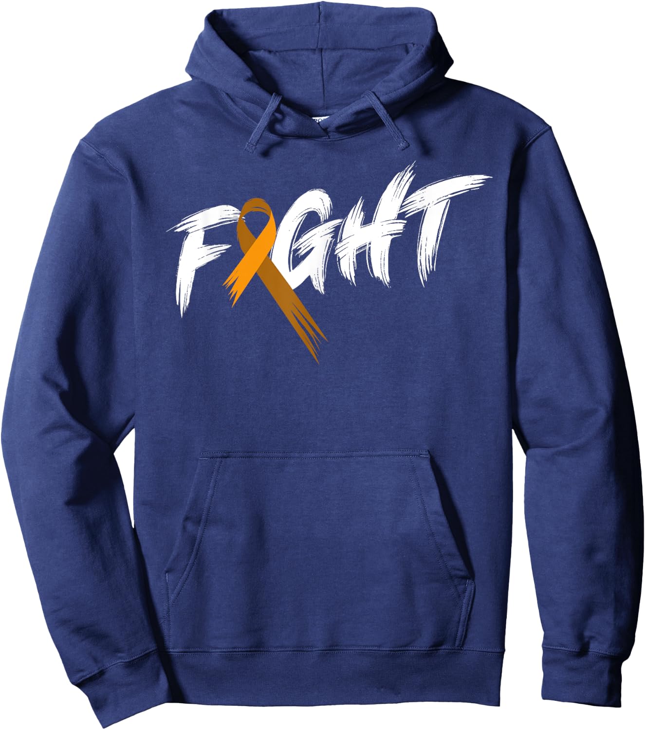 Leukemia Awareness Month Fight Vintage Blood Cancer Hoodie - Hoodie | Navy