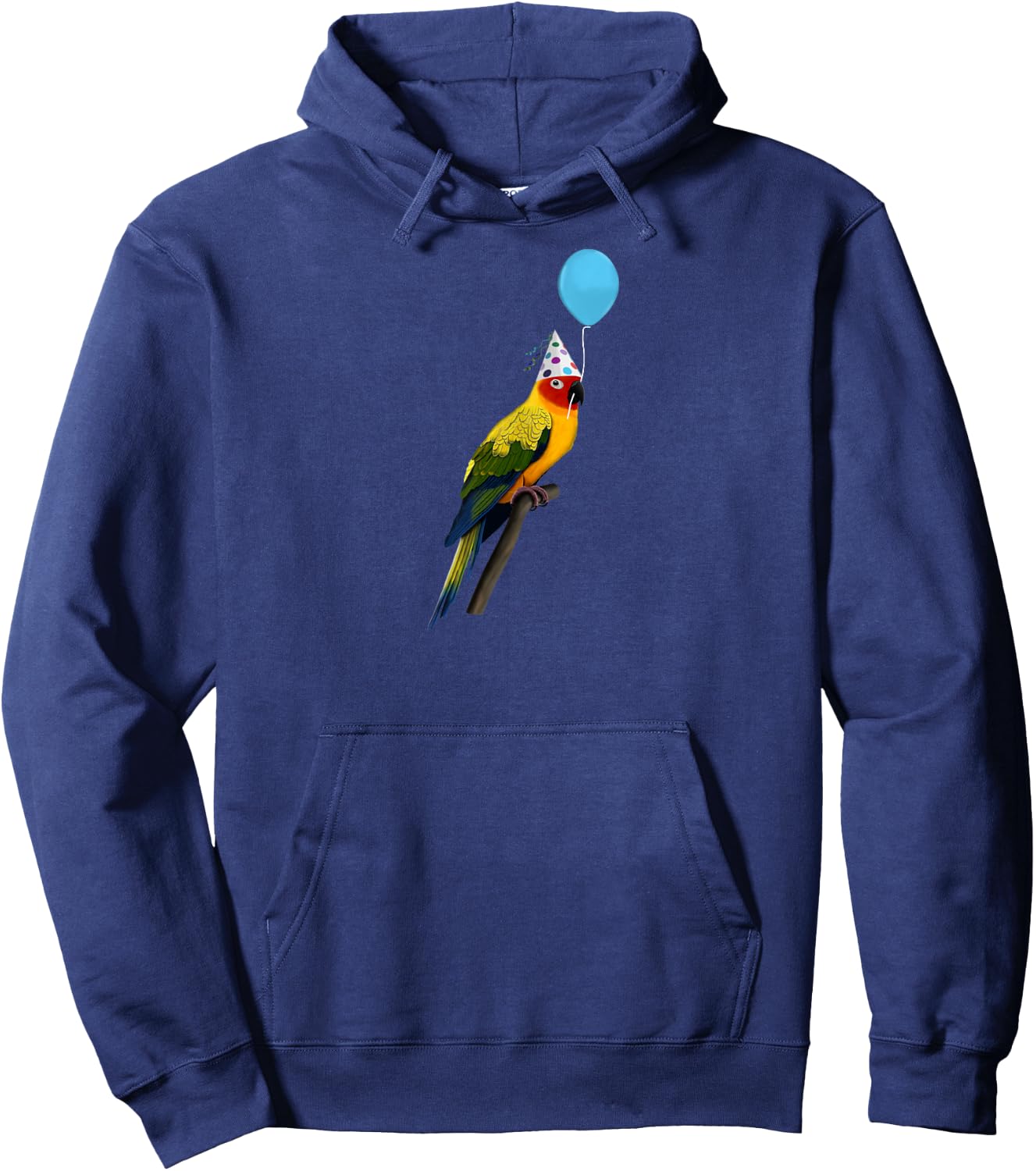 Sun Conure Bird Party Birdwatcher Animal Biologist Hoodie - Hoodie | Navy