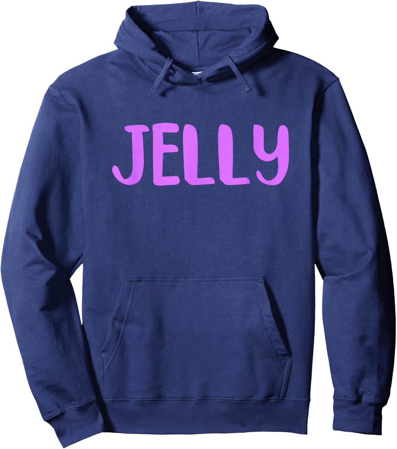 Peanut Butter & Jelly PB&J Matching Couple Halloween Costume Hoodie - Hoodie | Navy