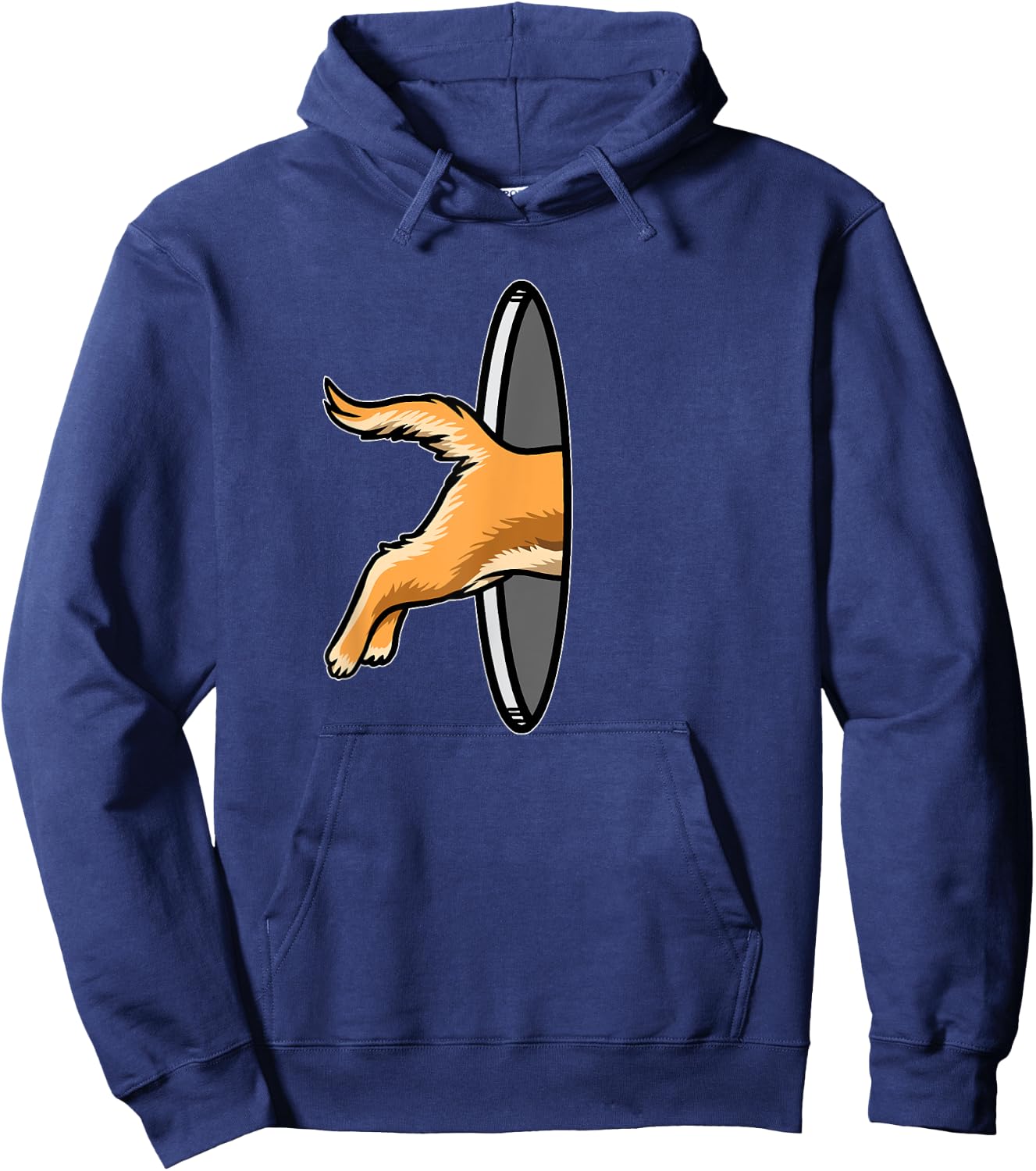 Matching Couple Cat Lover Funny Portal Animal & Her Hoodie - Hoodie | Navy