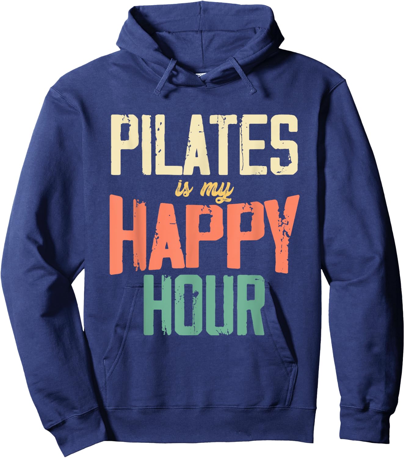 Pilates Sports Fitness Exercise Training Workout Instructor Hoodie - Hoodie | Navy