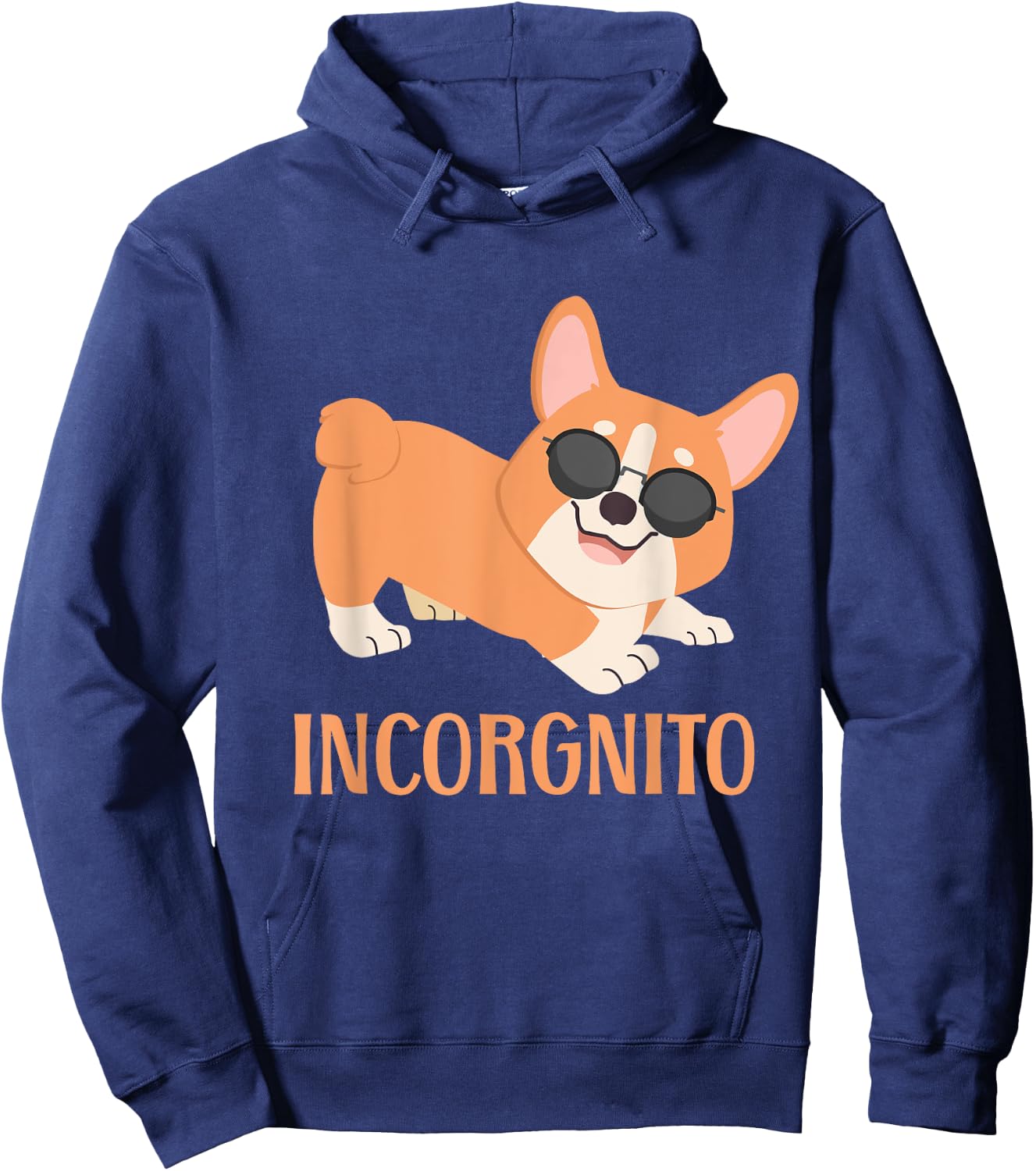 Incorgnito | Welsh Corgi Owner Funny Dog Lover Hoodie - Hoodie | Navy