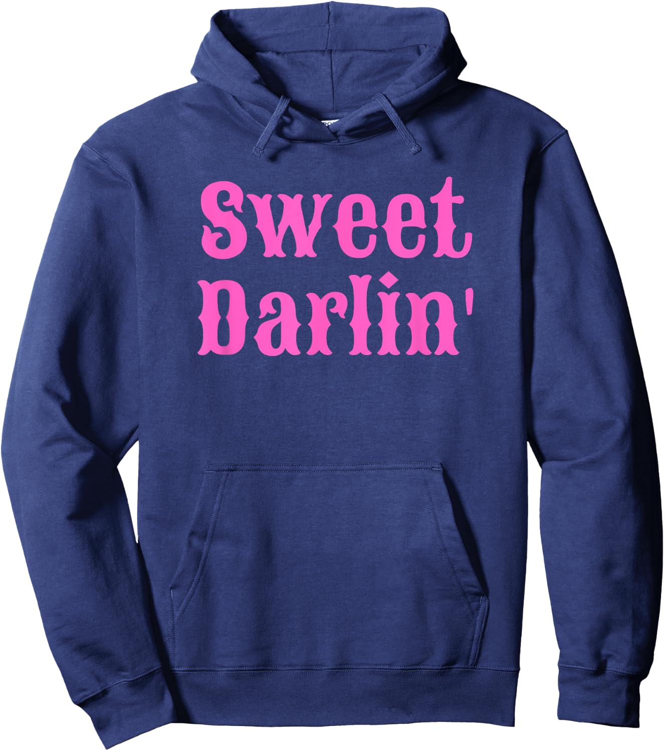 Sweet Darlin', Country Western Theme Cowgirl Hoodie - Hoodie | Navy
