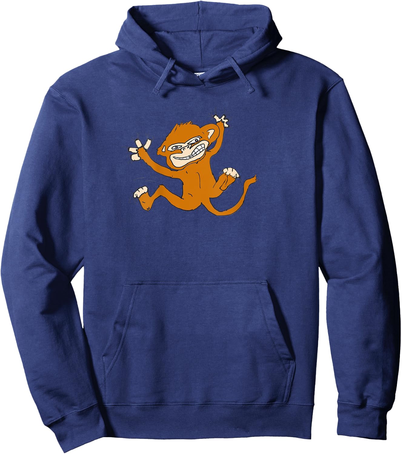 Monkey On My Back Orange Get The Monkey Off My Back Hoodie - Hoodie | Navy