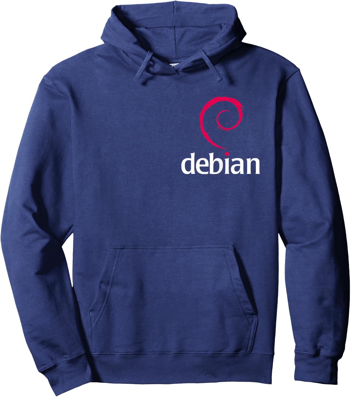 Linux Debian lovers Spiral Logo Open Source Os Hoodie - Hoodie | Navy