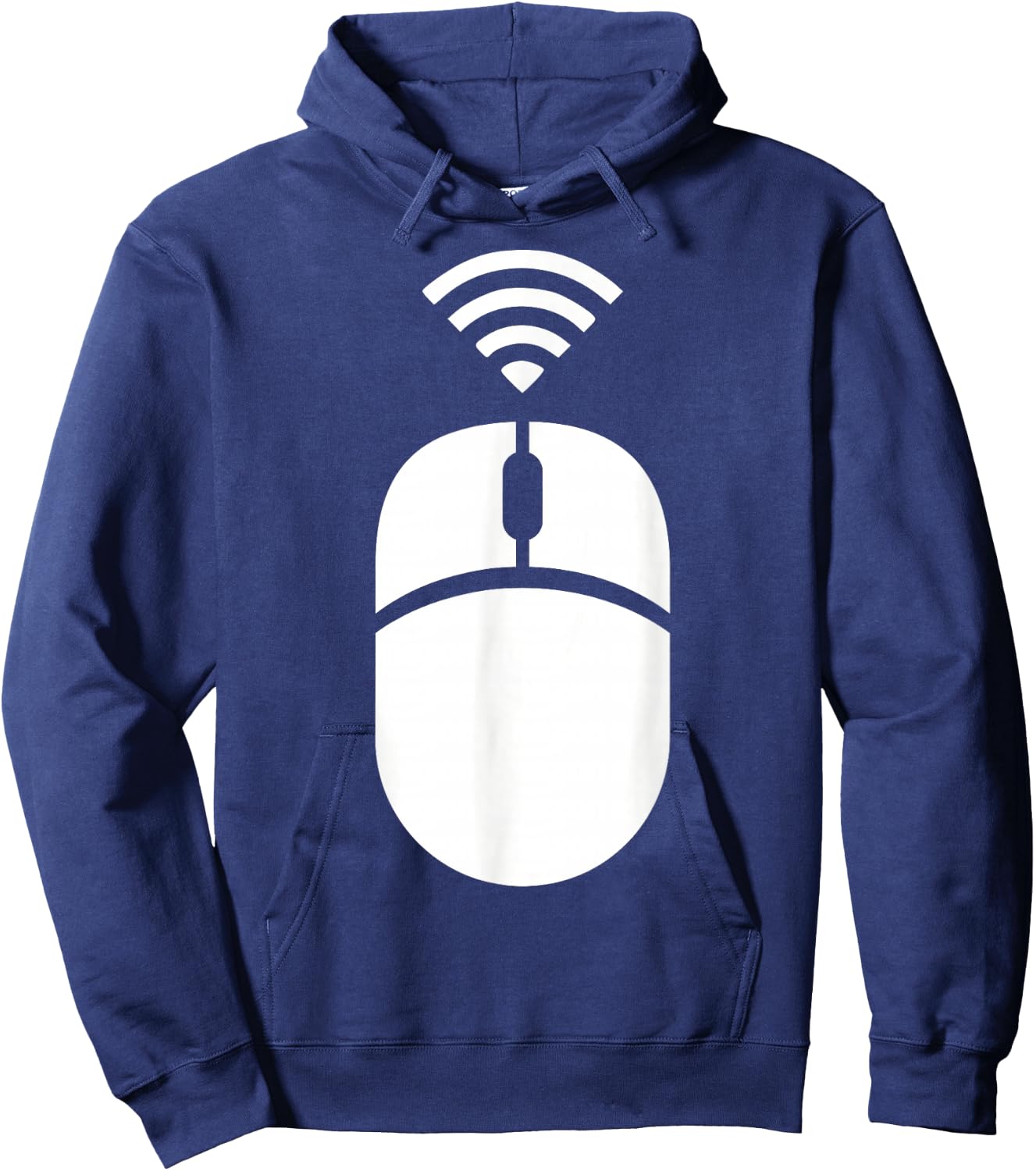 Wireless computer mouse Hoodie - Hoodie | Navy