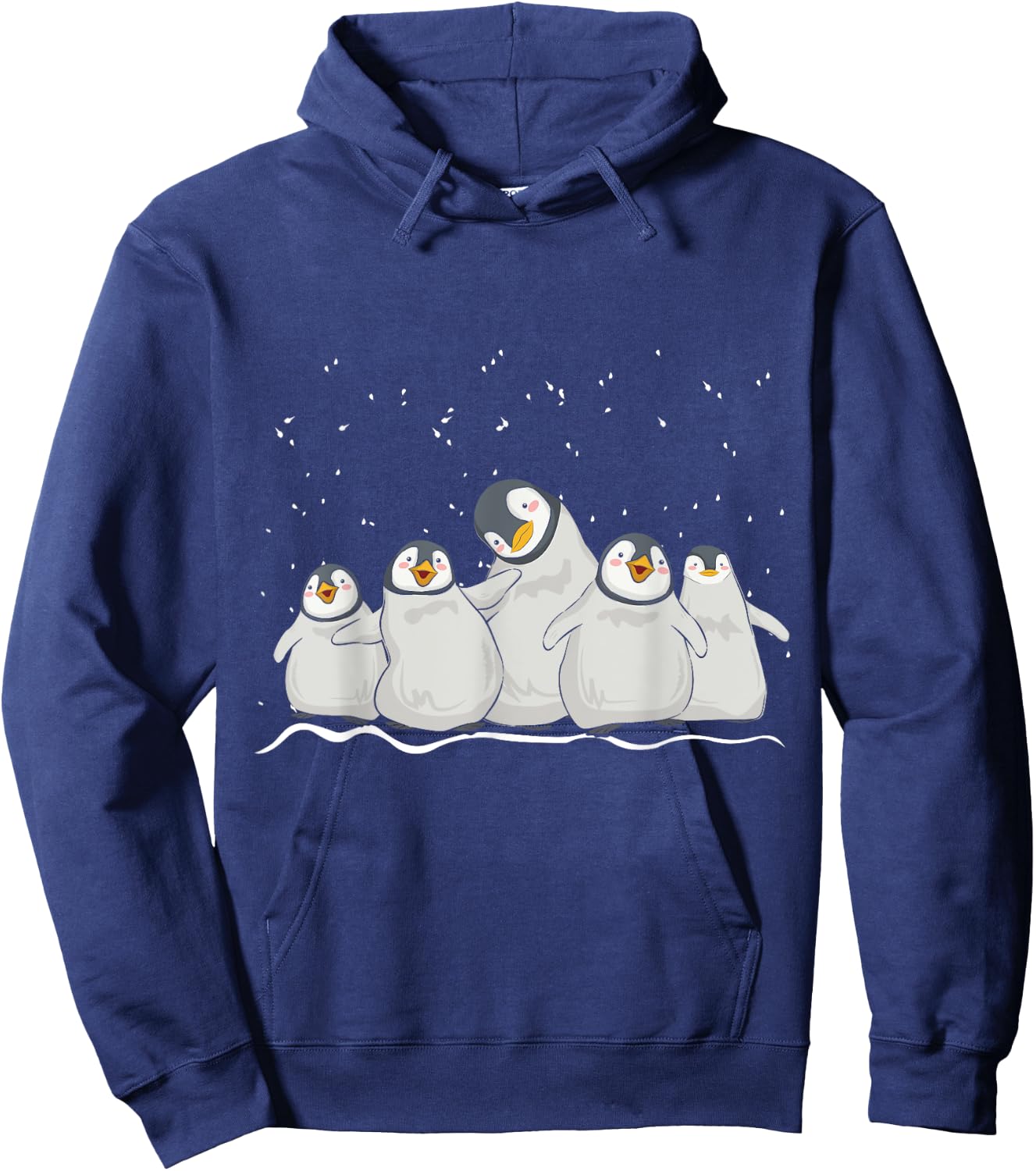 Penguin for Family Men Women Kids Hoodie - Hoodie | Navy