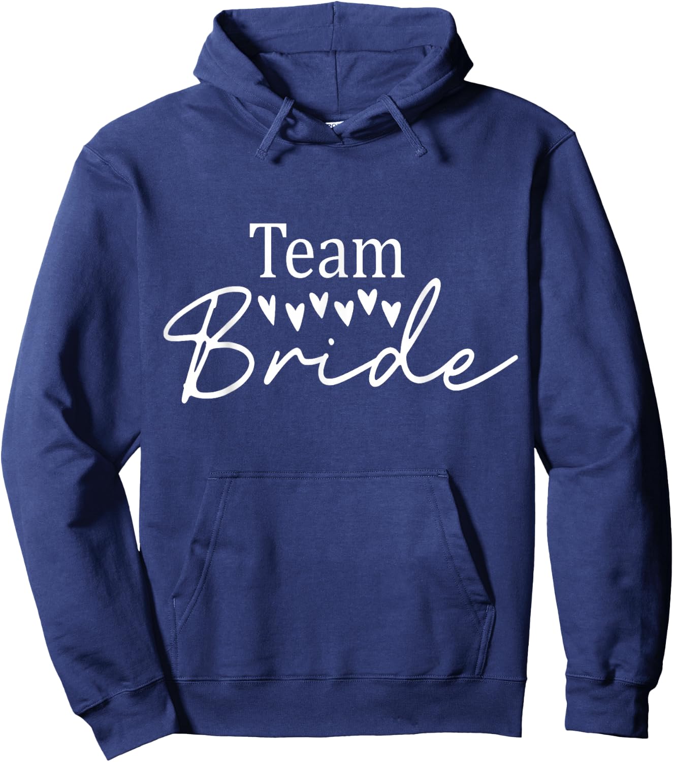 Team Bride Wedding Party Bridesmaid Bachelorette Party 2027 Hoodie - Hoodie | Navy