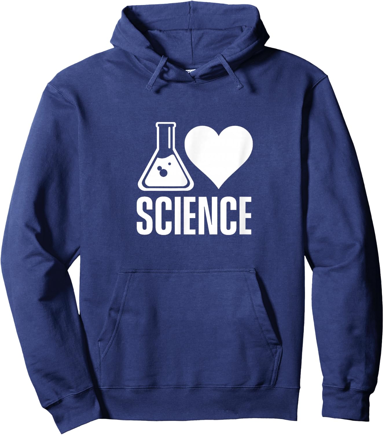 I love science Lover Teacher Scientist Sciences Hoodie - Hoodie | Navy