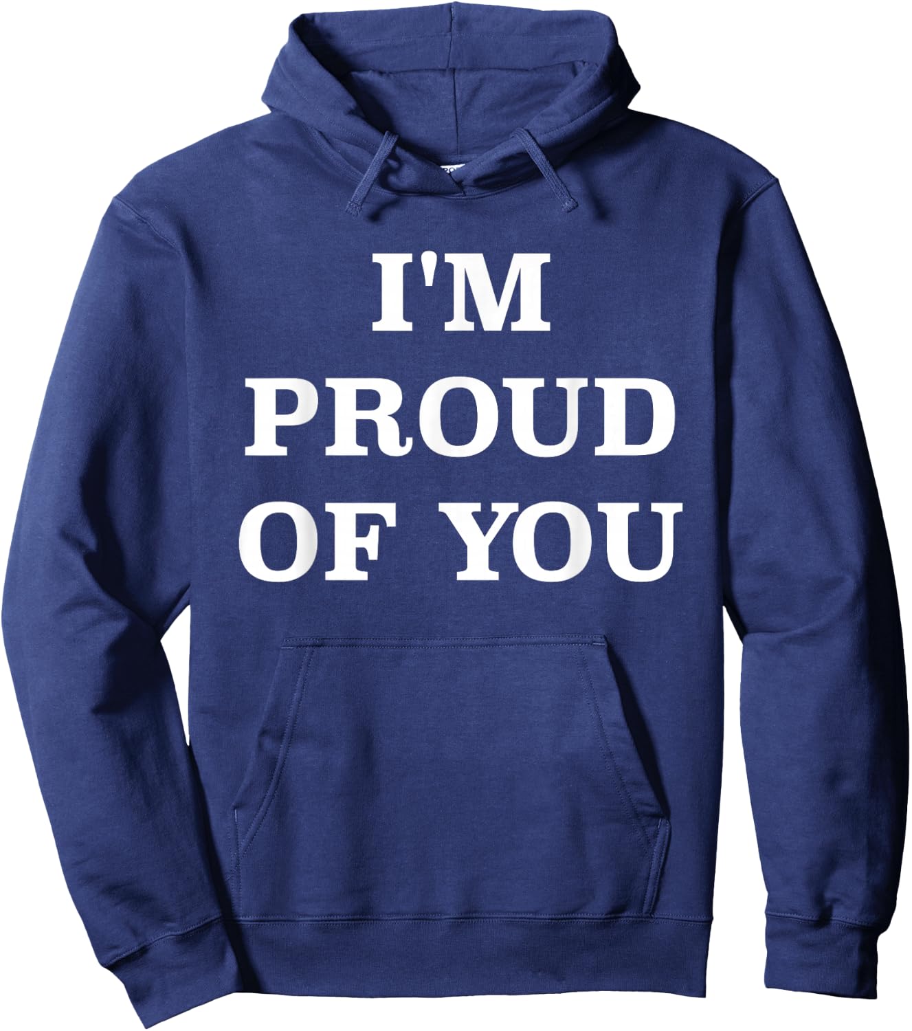 Neighborhood I'm Proud of You - Men's -Adults Black Cotton Short Sleeve Classic Fit - Size Medium Hoodie - Hoodie | Navy