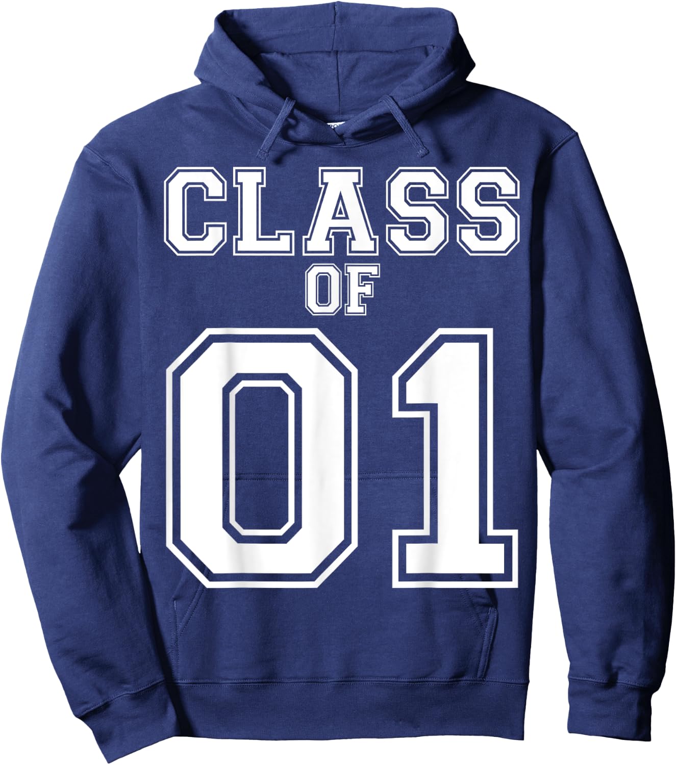 Class Of 2001 Custom Graduation Senior Personalized Grads Hoodie - Hoodie | Navy