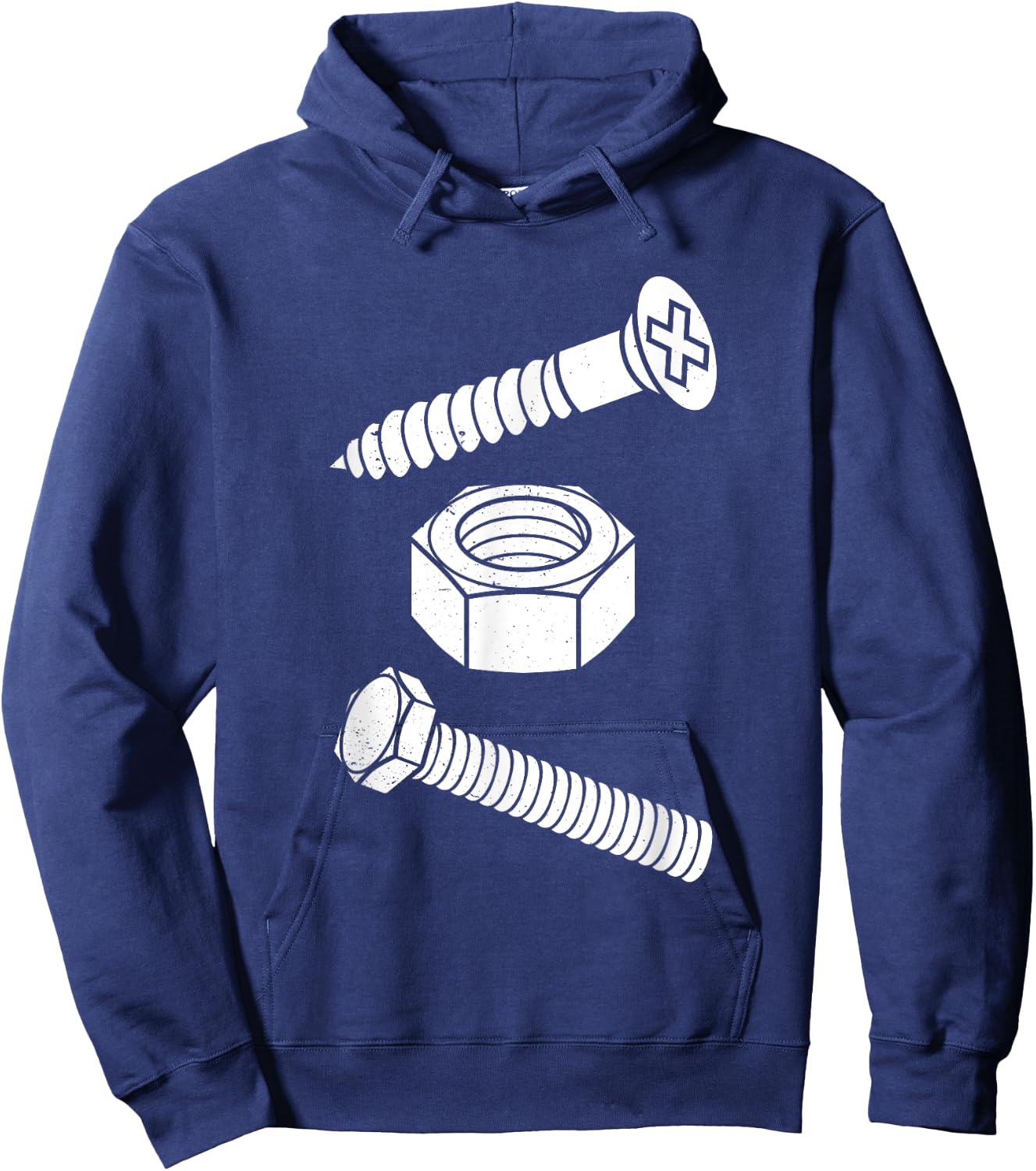I Screw I Nut I Bolt Proud Car Auto Mechanic Humor Hoodie - Hoodie | Navy