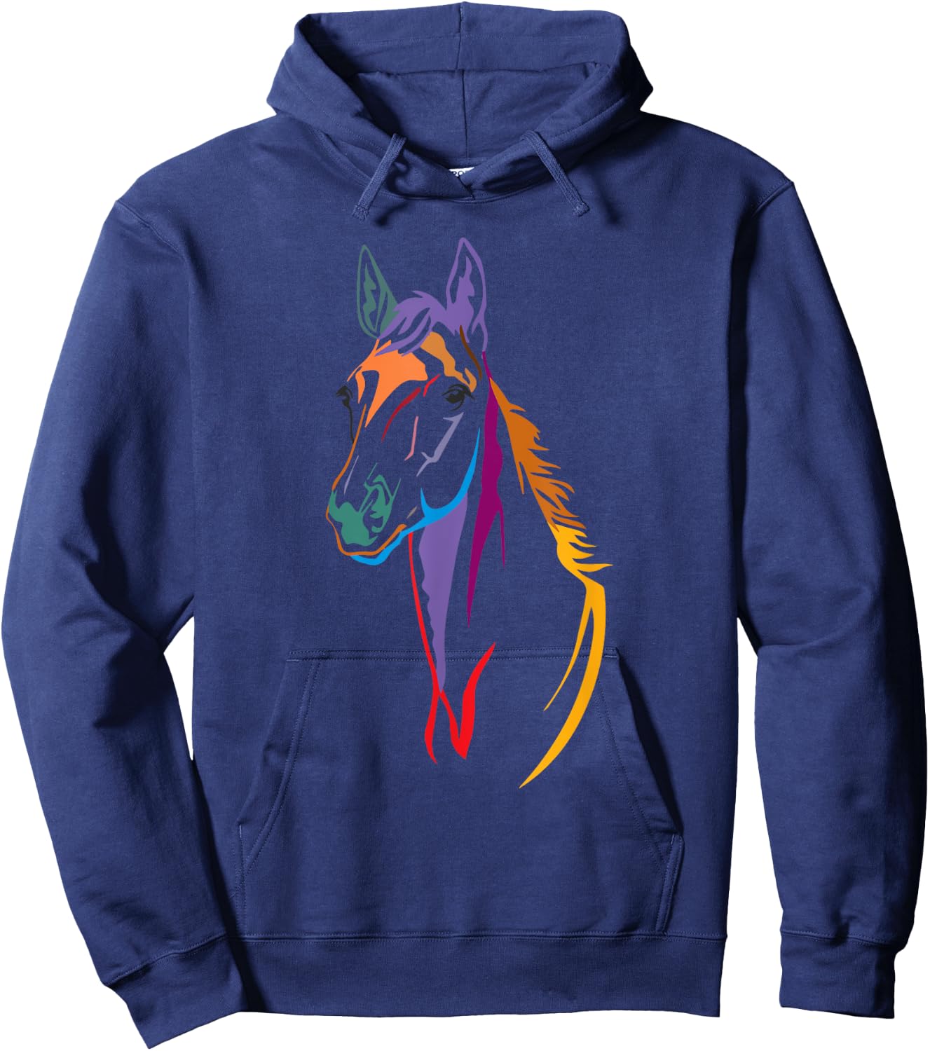 Horse , riding , women's horse shirt for rider Hoodie - Hoodie | Navy