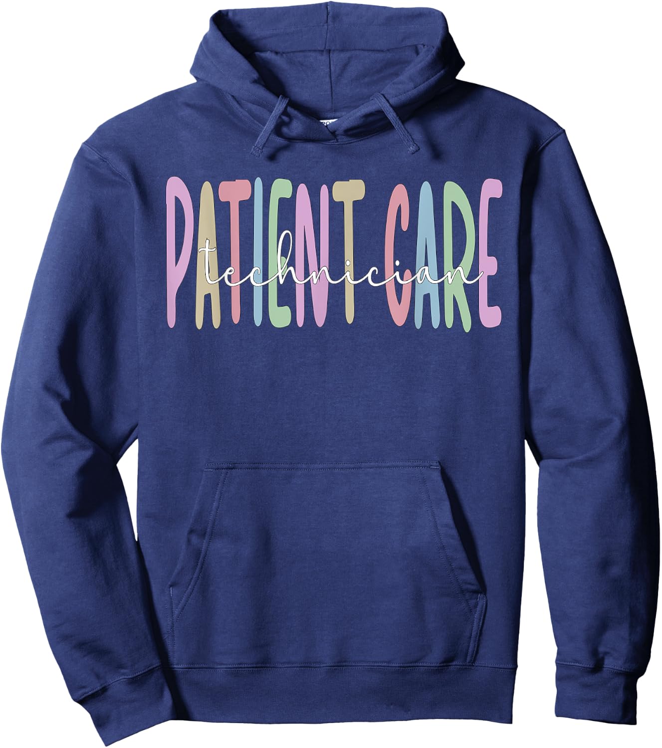 Patient Care Tech Patient Care Technician Hoodie - Hoodie | Navy