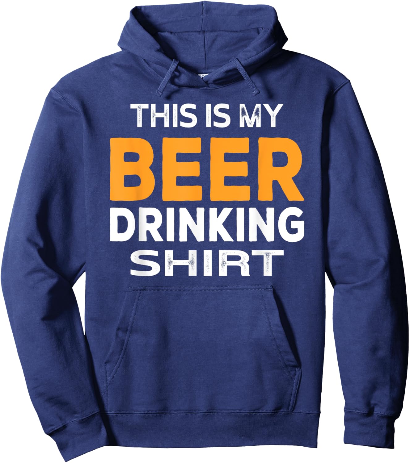 Humorous Beer Lover Beer Drinking Game Hoodie - Hoodie | Navy